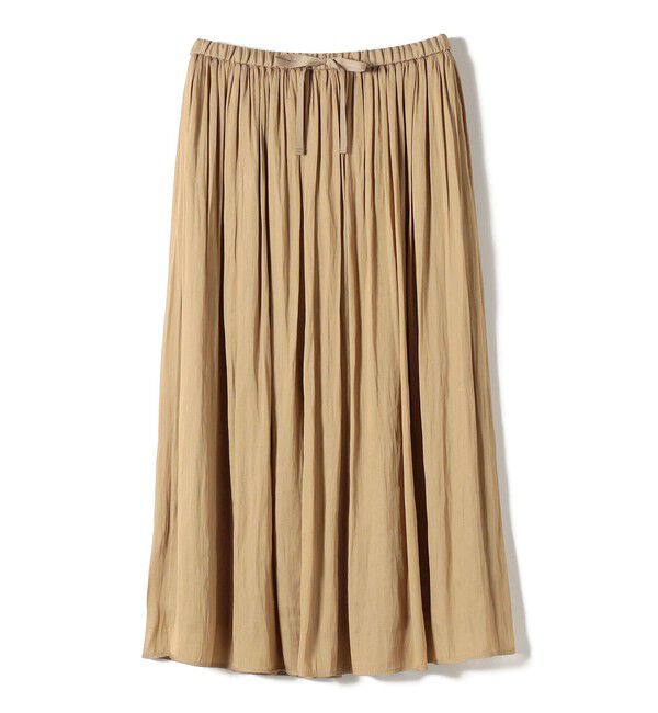 SHIPS for women「〈手洗い可能〉シアー メッシュ ギャザー スカート」|スカート|