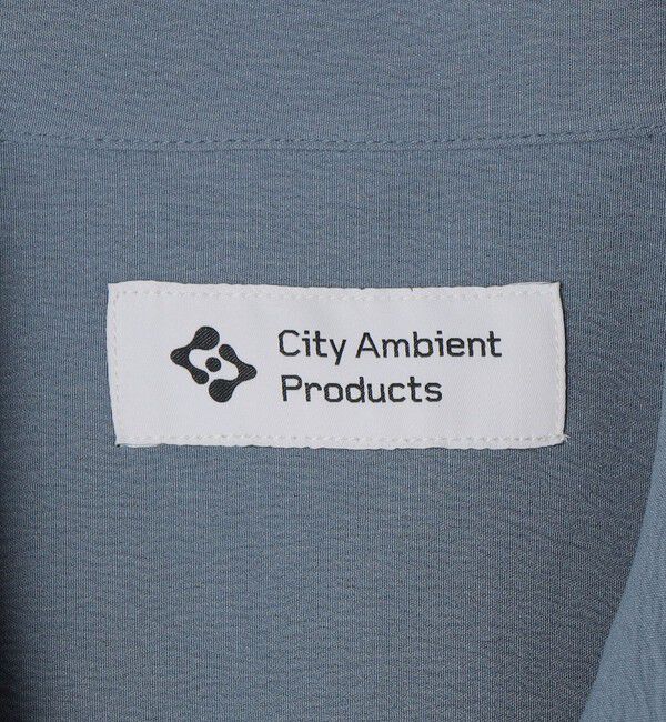 SHIPS「City Ambient Products: オープンカラー 楊柳 ショートスリーブ シャツ」|シャツ・ブラウス|