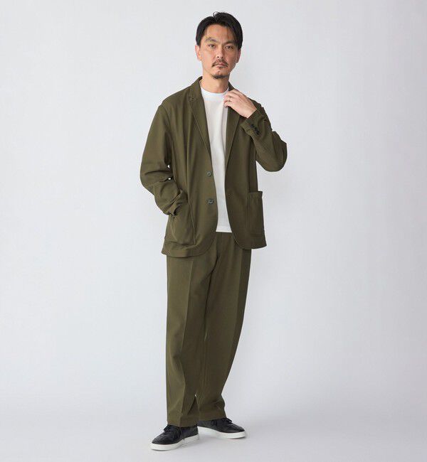 SHIPS「SHIPS:〈洗濯機可能〉FIELD SENSOR(R) ショート スリーブ Tシャツ(セットアップ対応)」|Tシャツ・カットソー|