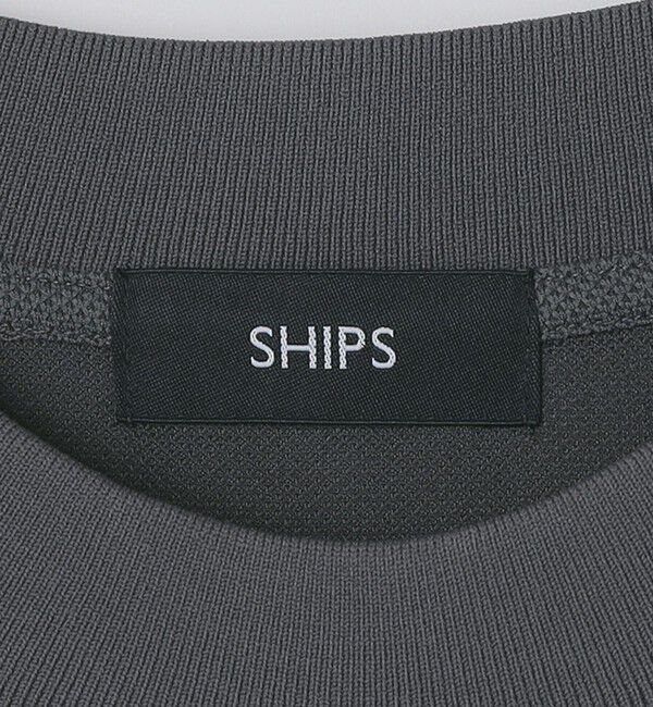 SHIPS「SHIPS:〈洗濯機可能〉FIELD SENSOR(R) ショート スリーブ Tシャツ(セットアップ対応)」|Tシャツ・カットソー|