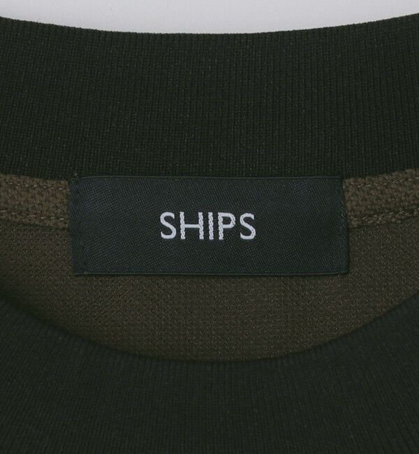 SHIPS「SHIPS:〈洗濯機可能〉FIELD SENSOR(R) ショート スリーブ Tシャツ(セットアップ対応)」|Tシャツ・カットソー|