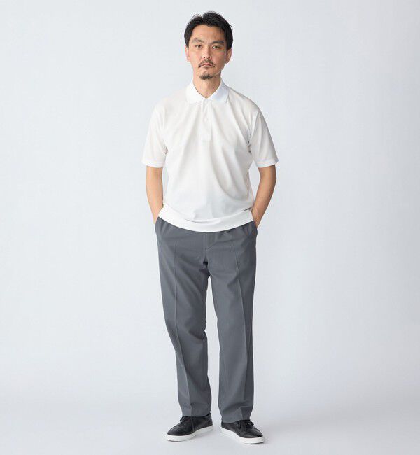 SHIPS「SHIPS:〈洗濯機可能〉FIELD SENSOR(R) ショート スリーブ ポロシャツ(セットアップ対応)」|Tシャツ・カットソー|