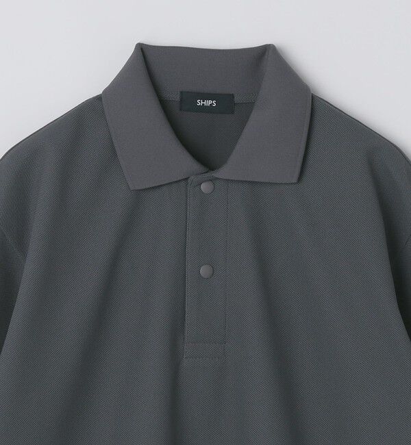 SHIPS「SHIPS:〈洗濯機可能〉FIELD SENSOR(R) ショート スリーブ ポロシャツ(セットアップ対応)」|Tシャツ・カットソー|