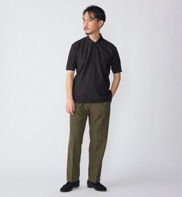 SHIPS「SHIPS:〈洗濯機可能〉FIELD SENSOR(R) ショート スリーブ ポロシャツ(セットアップ対応)」|Tシャツ・カットソー|