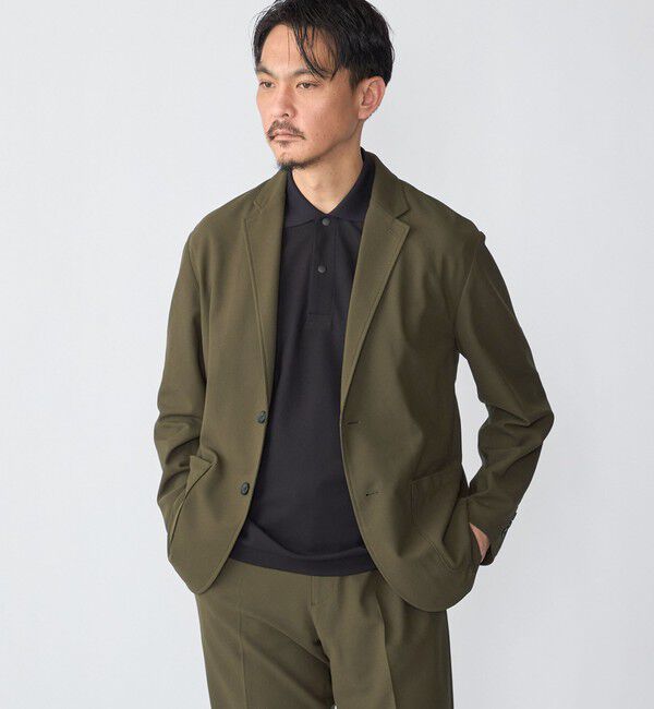 SHIPS「SHIPS:〈洗濯機可能〉FIELD SENSOR(R) ショート スリーブ ポロシャツ(セットアップ対応)」|Tシャツ・カットソー|