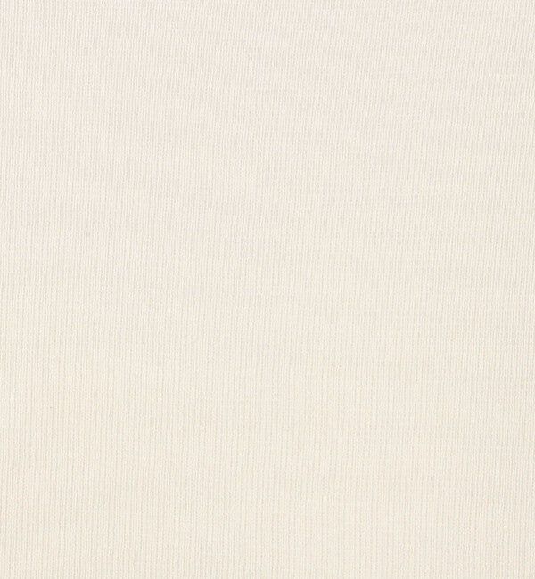 CABaN「コットンポリエステル バックオープンフレンチスリーブプルオーバー」|ニット・セーター|