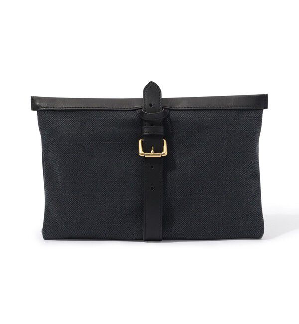 TOMORROWLAND GOODS「SegeN ファブリックコンビ ポーチ」|その他|19 ブラック