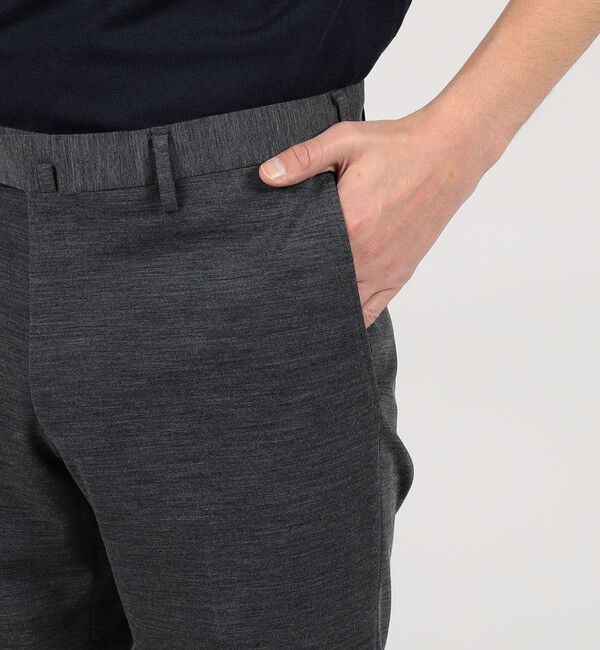 TOMORROWLAND MENS「ウールナイロン スリムストレートパンツ」|スラックス|