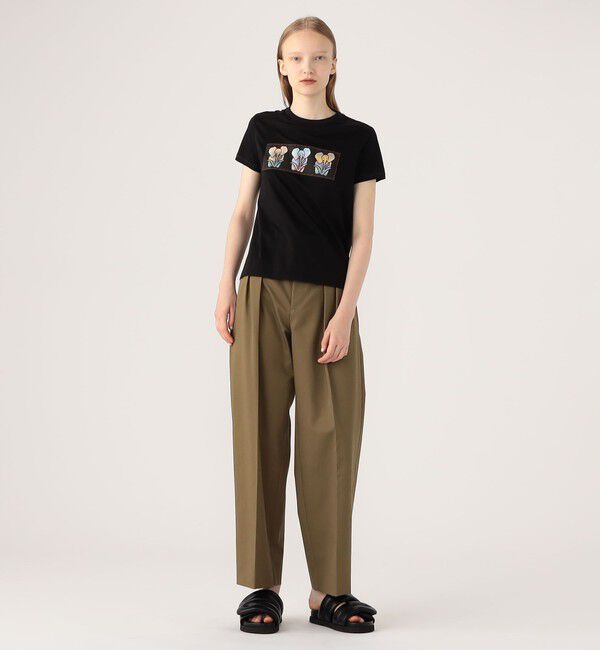 CABaN「スビンコットン ELEPHANTグラデーションプリントTシャツ」|Tシャツ・カットソー|