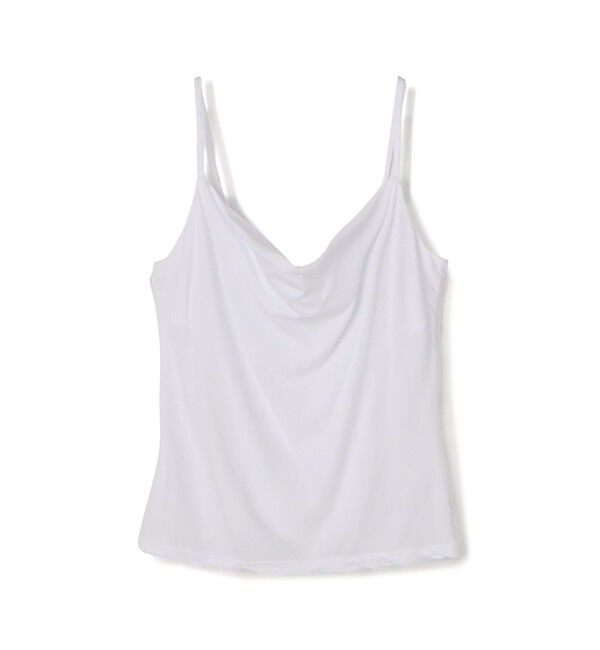 JAMES PERSE「コットンジャージー フロントドレープキャミソール WHGF3965」|キャミソール|11 ホワイト