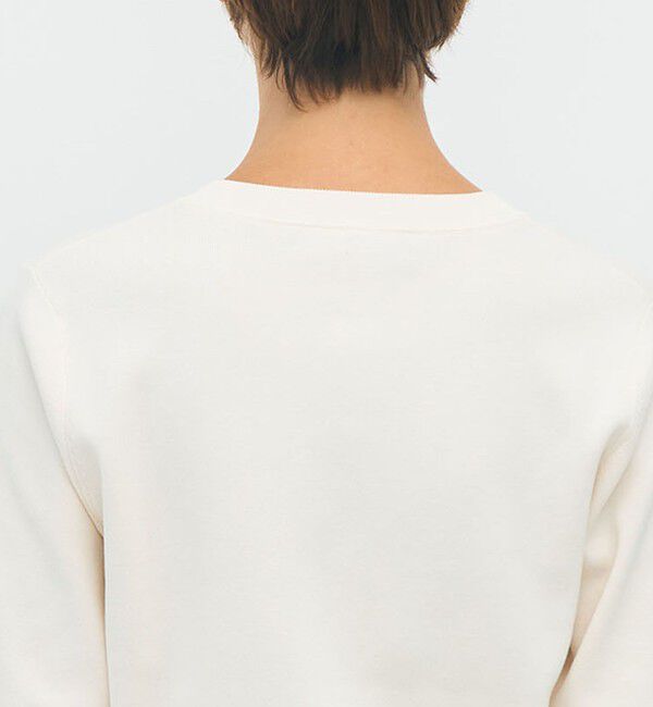 CABaN「GREEN SHOWER エンブロイダリーハーフスリーブカーディガン」|カーディガン|