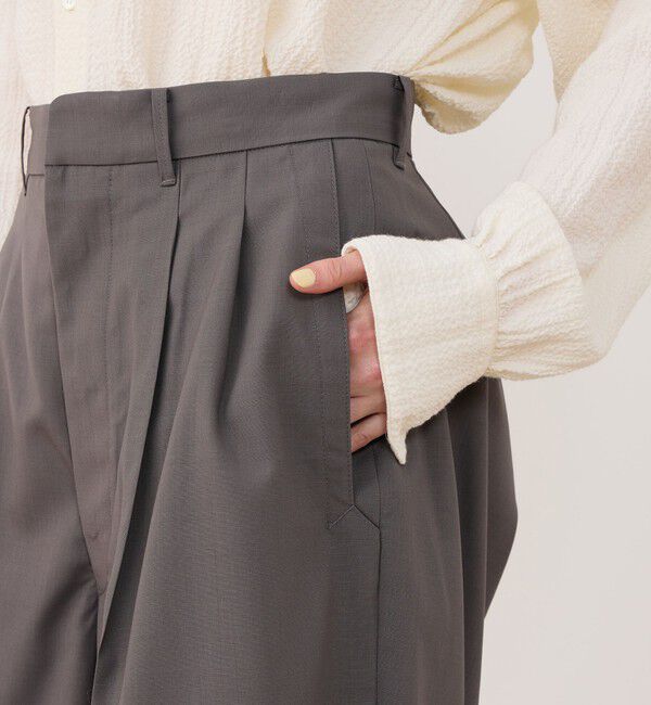 TOMORROWLAND GOODS「HAVERSACK 2タックショートパンツ」|その他|