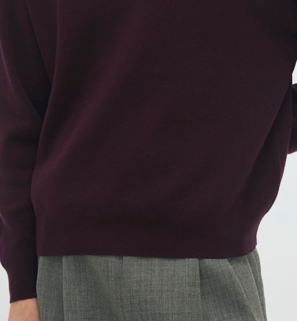 CABaN「コットンカシミヤ クルーネックプルオーバー」|ニット・セーター|