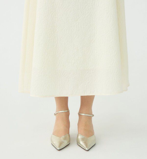 Ballsey「アラベスクジャカード サーキュラースカート」|フレア|