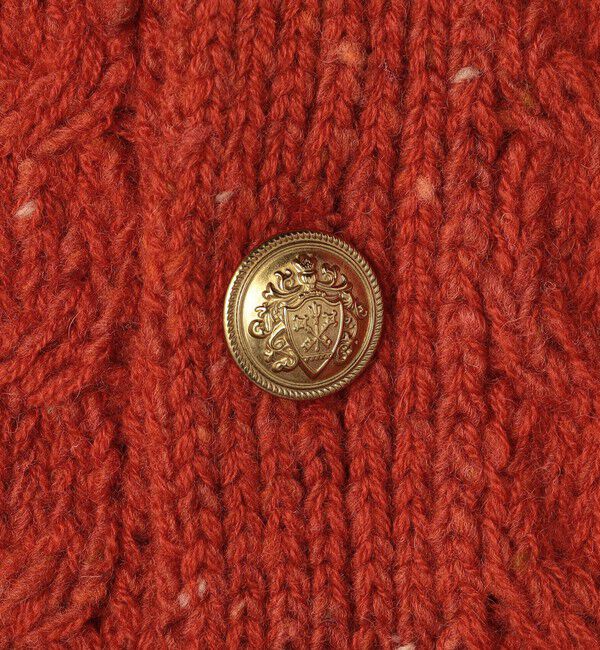 CABaN「ウールネップ ケーブルニットベスト」|ベスト・ジレ|