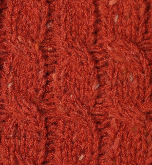 CABaN「ウールネップ ケーブルニットベスト」|ベスト・ジレ|