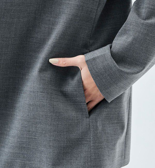 Edition「Super140&rsquo;sトロピカルウール ノーカラージャケット」|ノーカラージャケット|