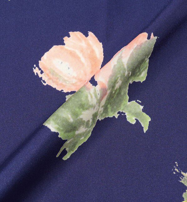 TOMORROWLAND GOODS「Atelier TOMORROWLAND PAINT FLOWER シルクスカーフ」|バンダナ・スカーフ|