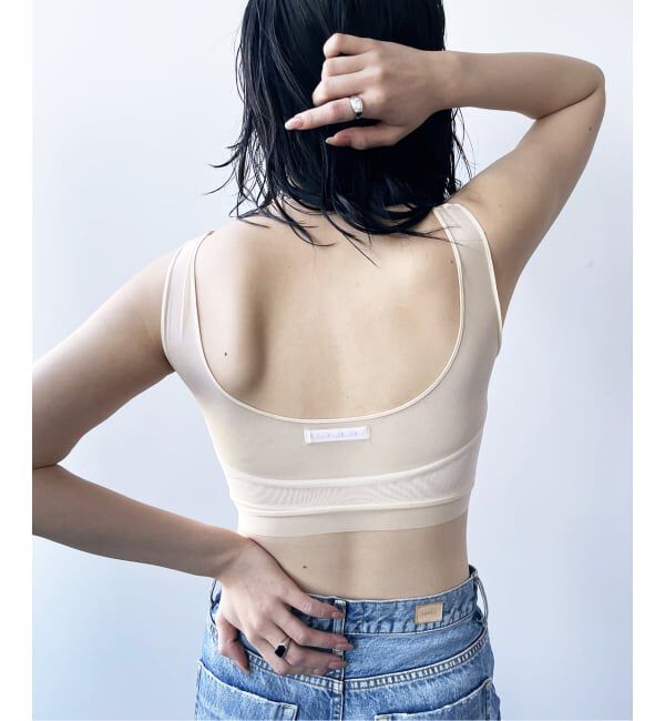 Plage「《追加》NICENICE MOMENT / ナイスナイスモーメント MESH BRA タンク」|インナー|