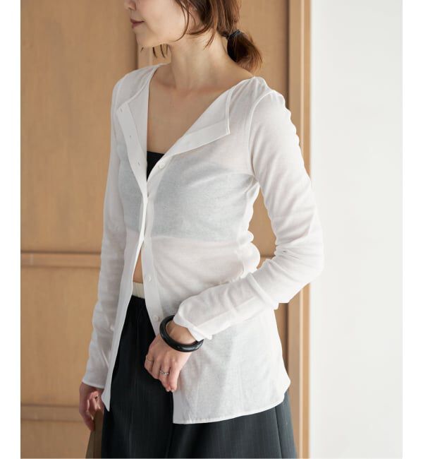 Plage「《予約》C/Cuナノシア 2way ロンT」|Tシャツ・カットソー|