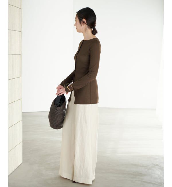 Plage「《予約》C/Cuナノシア 2way ロンT」|Tシャツ・カットソー|