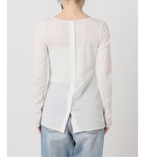 Plage「《予約》C/Cuナノシア 2way ロンT」|Tシャツ・カットソー|