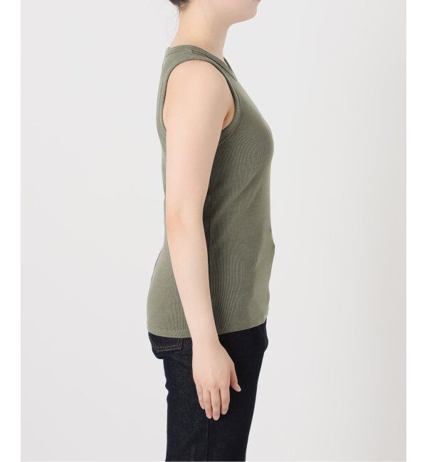 SLOBE IENA「《追加》コットンテレコアメスリ」|タンクトップ|