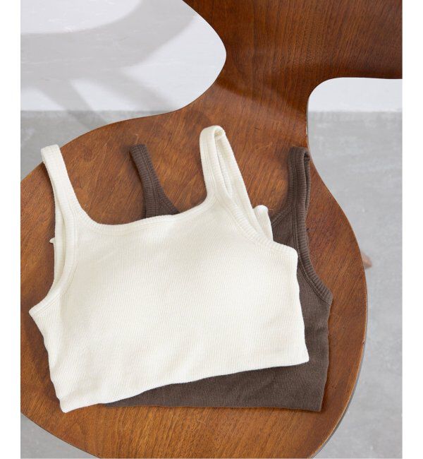 SLOBE IENA「《追加2》PALM/パーム SLOBE別注 2SETキャミソール」|インナー|