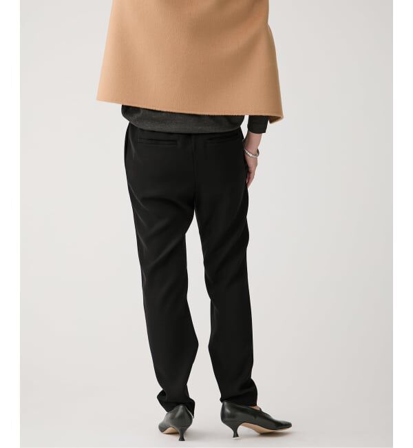 VERMEIL par iena「《追加3》ツイルストレッチスリムパンツ」|スラックス|