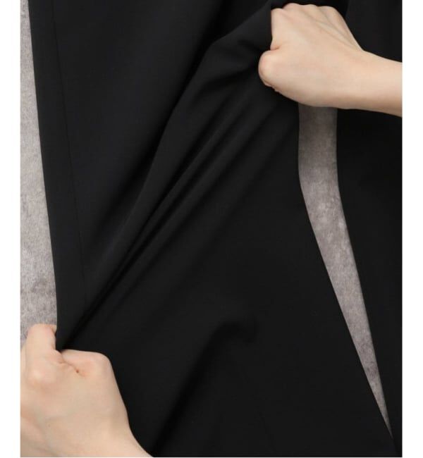 VERMEIL par iena「《追加3》ダブルクロスストレッチパンツ」|スラックス|