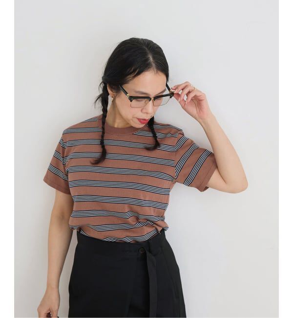 IENA LA BOUCLE「IENA LA BOUCLE マルチボーダー配色ニット」|ニット・セーター|