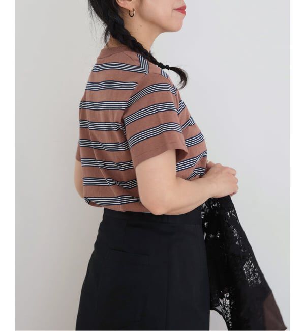 IENA LA BOUCLE「IENA LA BOUCLE マルチボーダー配色ニット」|ニット・セーター|