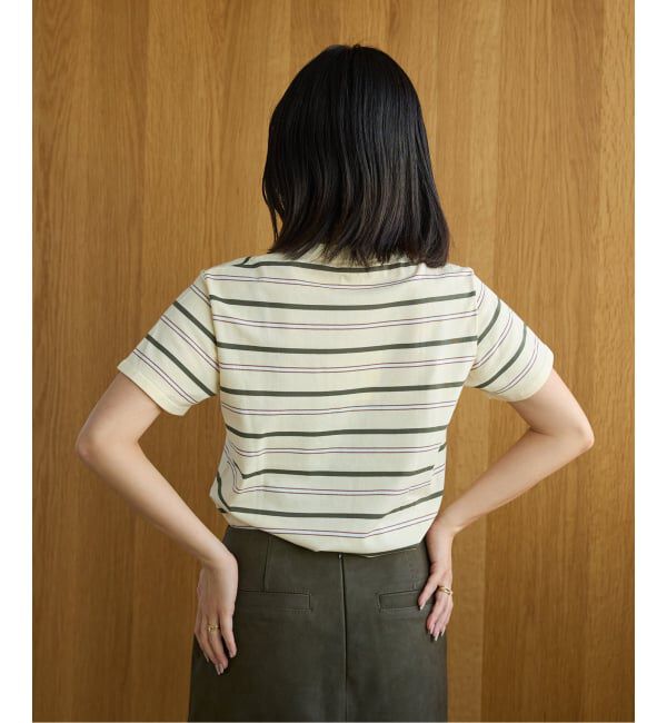 IENA LA BOUCLE「IENA LA BOUCLE マルチボーダー配色ニット」|ニット・セーター|