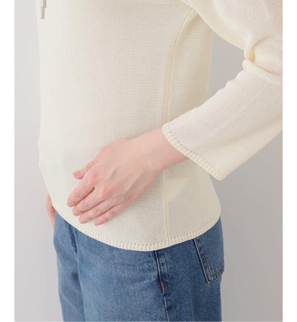 IENA「レースアップ プルオーバー」|ニット・セーター|