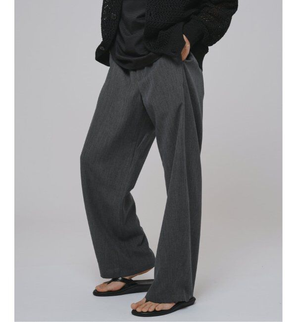 EDIFICE「《追加》3D フィット イージーパンツ(DRY PE)」|スラックス|