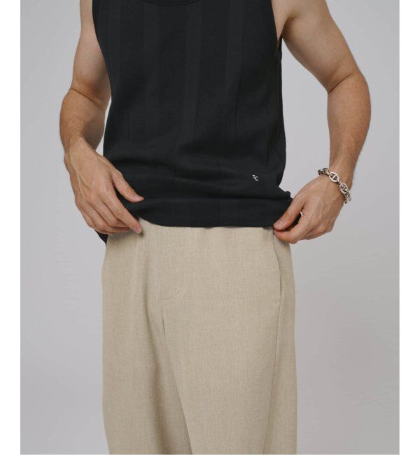 EDIFICE「《追加》3D フィット イージーパンツ(DRY PE)」|スラックス|