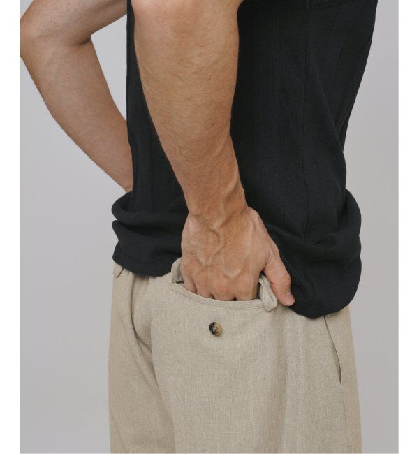 EDIFICE「《追加》3D フィット イージーパンツ(DRY PE)」|スラックス|