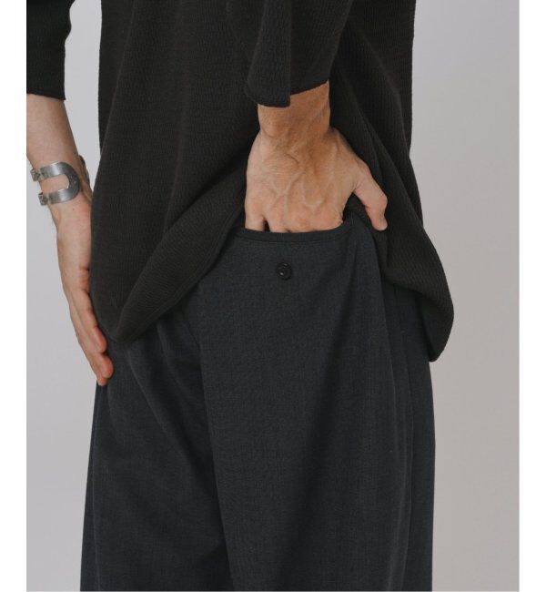 EDIFICE「《追加》3D フィット イージーパンツ(DRY PE)」|スラックス|