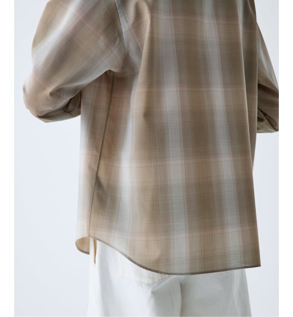 EDIFICE「ウール チェック レギュラー シャツ」|シャツ・ブラウス|