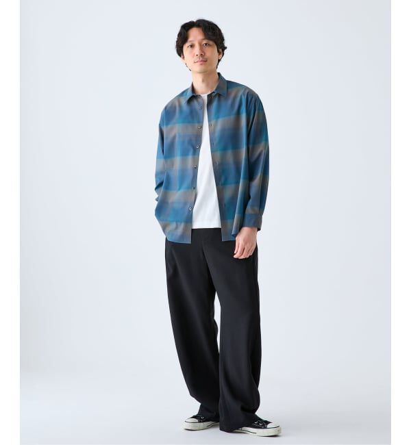 EDIFICE「ウール チェック レギュラー シャツ」|シャツ・ブラウス|