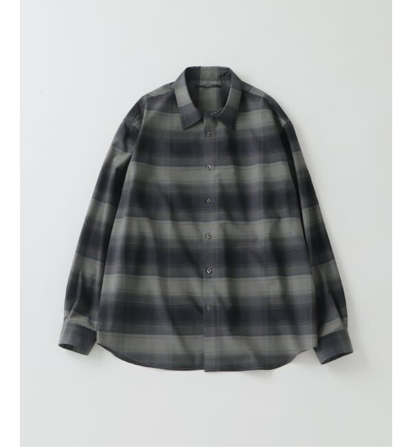 EDIFICE「ウール チェック レギュラー シャツ」|シャツ・ブラウス|