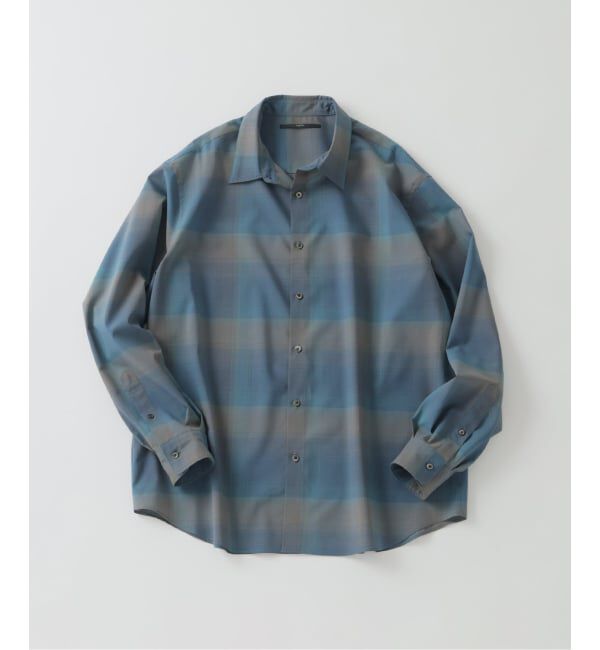 EDIFICE「ウール チェック レギュラー シャツ」|シャツ・ブラウス|