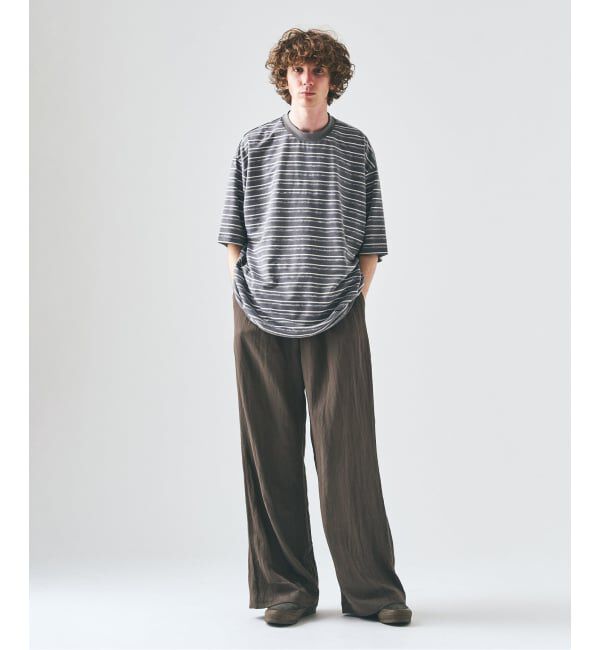 417 EDIFICE「メランジ ボーダーTシャツ」|Tシャツ・カットソー|