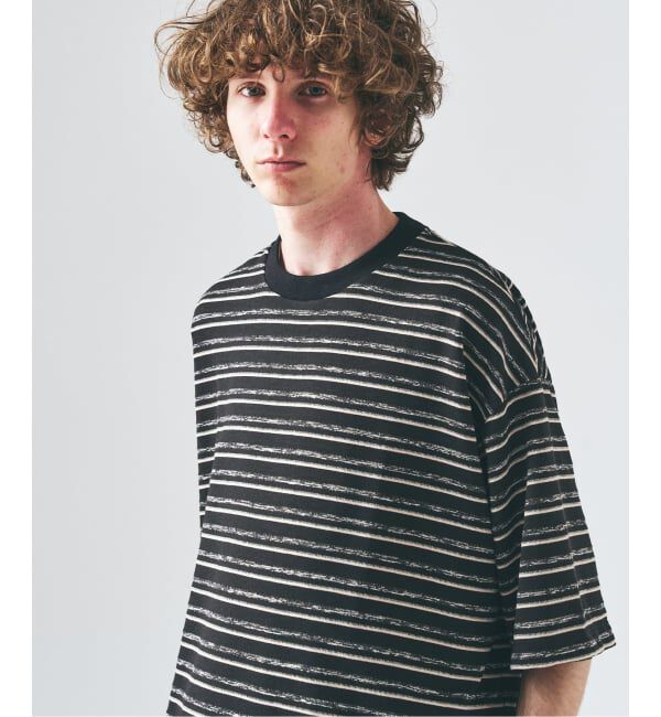 417 EDIFICE「メランジ ボーダーTシャツ」|Tシャツ・カットソー|