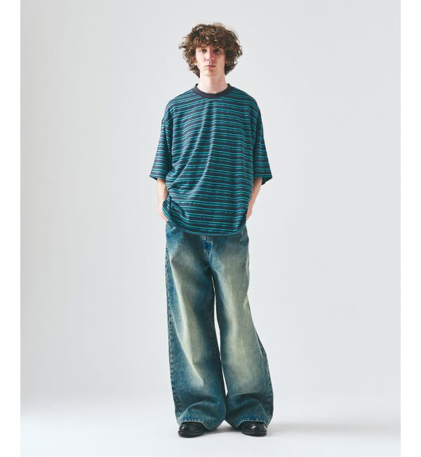 417 EDIFICE「メランジ ボーダーTシャツ」|Tシャツ・カットソー|