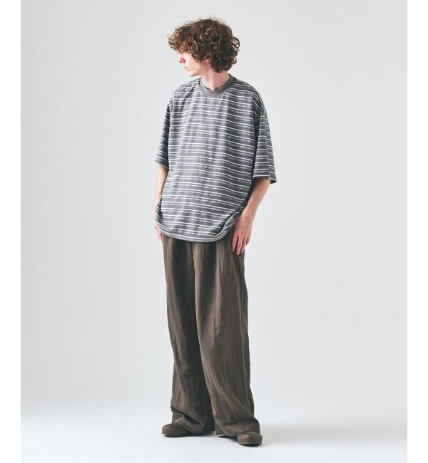 417 EDIFICE「メランジ ボーダーTシャツ」|Tシャツ・カットソー|