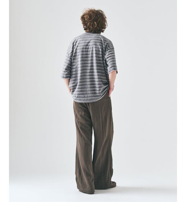 417 EDIFICE「メランジ ボーダーTシャツ」|Tシャツ・カットソー|