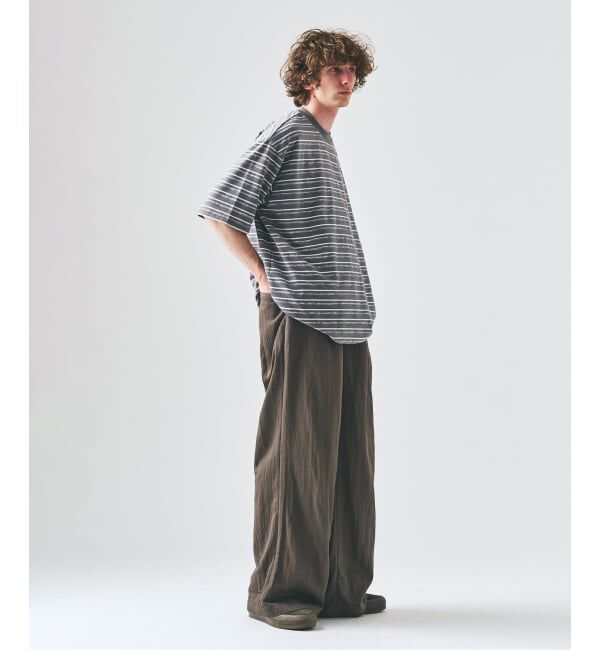 417 EDIFICE「メランジ ボーダーTシャツ」|Tシャツ・カットソー|