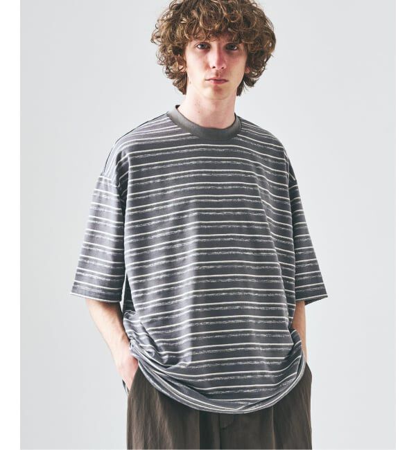 417 EDIFICE「メランジ ボーダーTシャツ」|Tシャツ・カットソー|