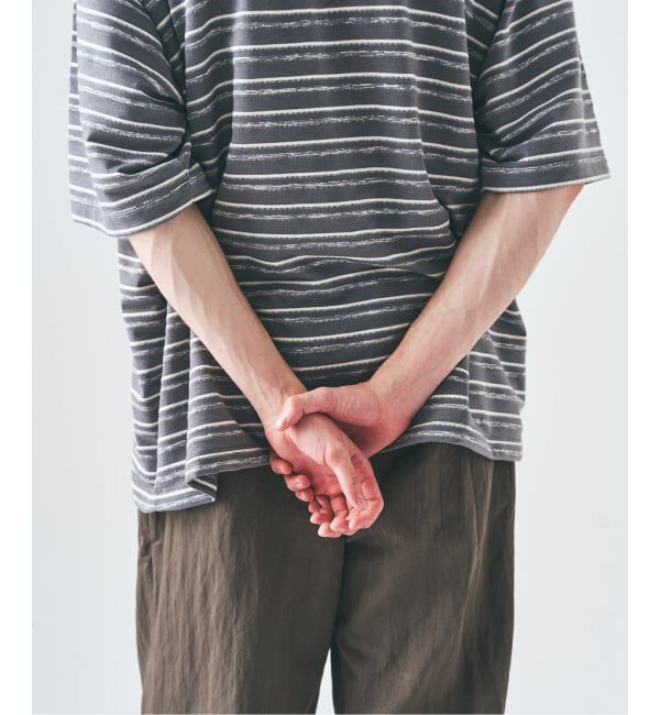 417 EDIFICE「メランジ ボーダーTシャツ」|Tシャツ・カットソー|